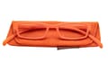 Lesebrille Klammeraffe 01 orange mit etui Lesebrille Klammeraffe 01 orange mit etui