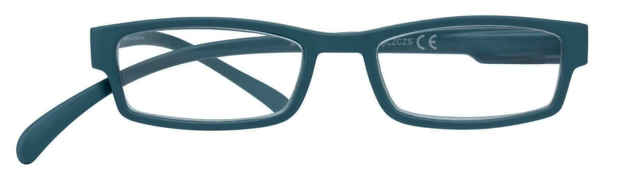 Lesebrille Klammeraffe 01 petrol frontal Lesebrille Klammeraffe 01 petrol frontal