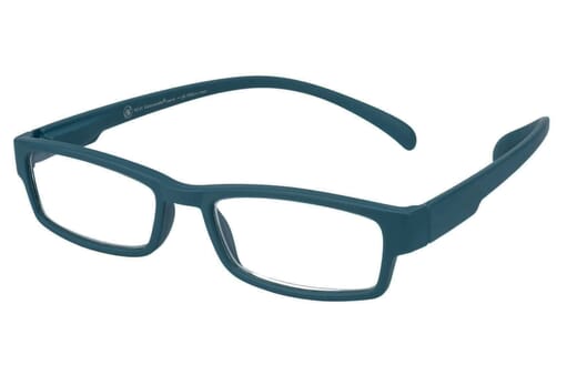 Lesebrille Klammeraffe 01 petrol seitlich