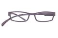 Lesebrille Klammeraffe 01 plum frontal Lesebrille Klammeraffe 01 plum frontal