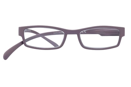 Lesebrille Klammeraffe 01 plum frontal Lesebrille Klammeraffe 01 plum frontal