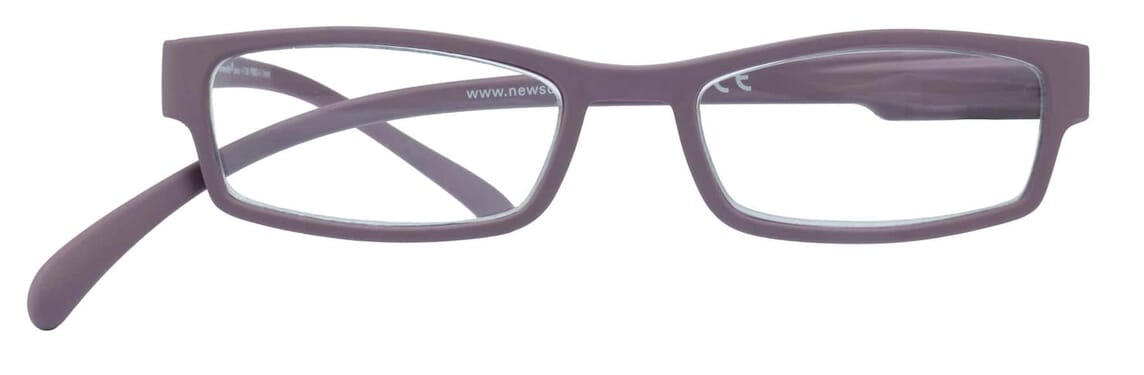 Lesebrille Klammeraffe 01 plum frontal Lesebrille Klammeraffe 01 plum frontal