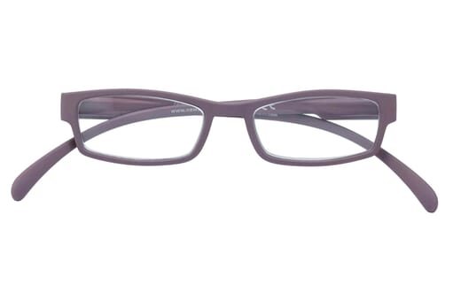 Lesebrille Klammeraffe 01 plum geschlossen