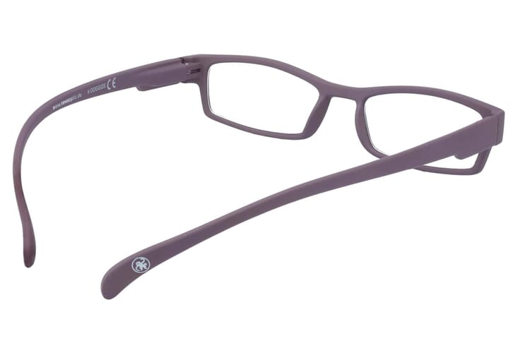 Lesebrille Klammeraffe 01 plum innen Lesebrille Klammeraffe 01 plum innen