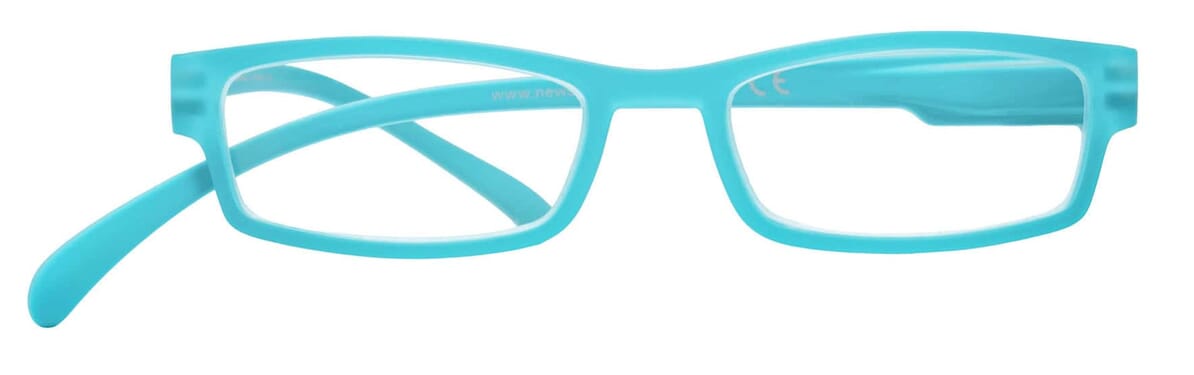 Lesebrille Klammeraffe 01 tuerkis frontal No. 01 Türkis