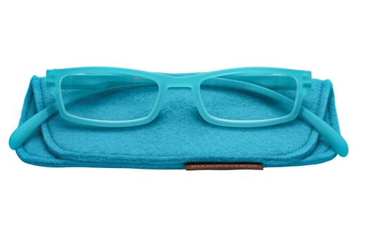 Lesebrille Klammeraffe 01 tuerkis mit etui