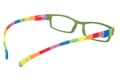 Reading glasses Klammeraffe 08 colorful green inside Reading glasses Klammeraffe 08 colorful green inside