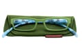 Reading glasses Klammeraffe 08 green meadow with case Reading glasses Klammeraffe 08 green meadow with case