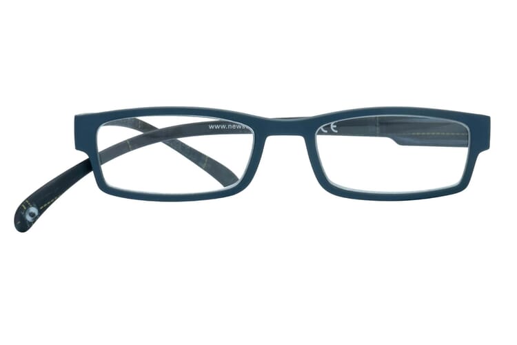 Lesebrille Klammeraffe 08 jeans frontal Lesebrille Klammeraffe 08 jeans frontal