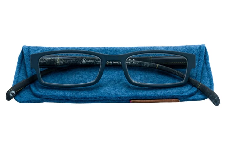 Lesebrille Klammeraffe 08 jeans mit etui Lesebrille Klammeraffe 08 jeans mit etui