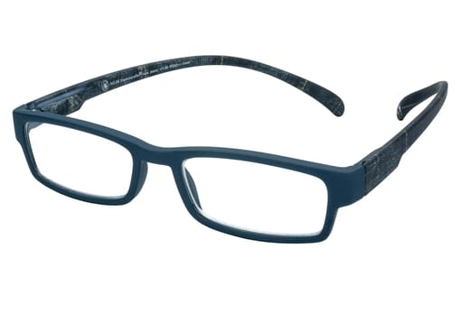 Lesebrille Klammeraffe 08 jeans seitlich