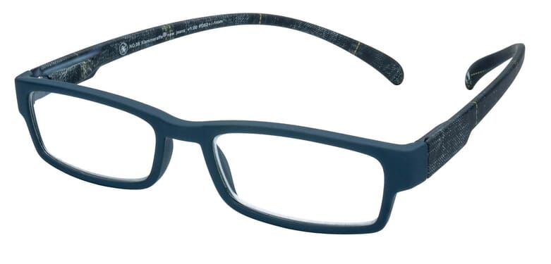 Reading glasses Klammeraffe 08 jeans sideways Reading glasses Klammeraffe 08 jeans sideways