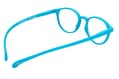Lesebrille Klammeraffe 12 aqua innen Lesebrille Klammeraffe 12 aqua innen