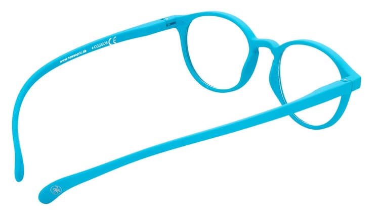 Lesebrille Klammeraffe 12 aqua innen Lesebrille Klammeraffe 12 aqua innen