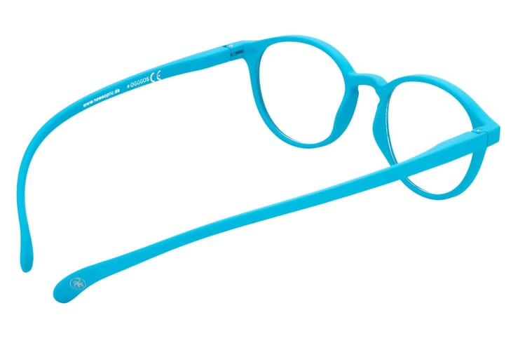 Lesebrille Klammeraffe 12 aqua innen Lesebrille Klammeraffe 12 aqua innen