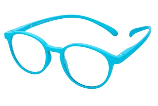 Lesebrille Klammeraffe 12 aqua seitlich