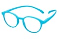 Lesebrille Klammeraffe 12 aqua seitlich Lesebrille Klammeraffe 12 aqua seitlich