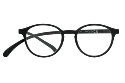 Lesebrille Klammeraffe 12 black frontal Lesebrille Klammeraffe 12 black frontal