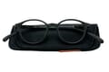 Reading glasses Klammeraffe 12 black with case Reading glasses Klammeraffe 12 black with case