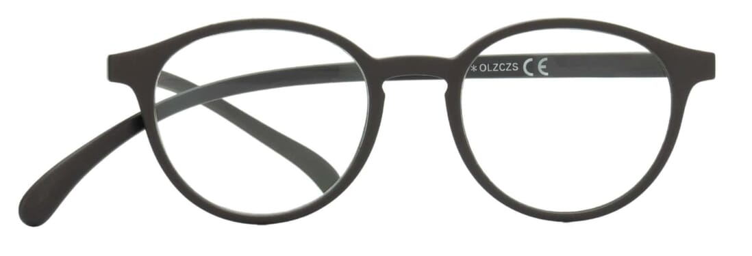 Lesebrille Klammeraffe 12 brownie frontal Lesebrille Klammeraffe 12 brownie frontal