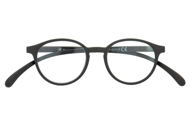 Lesebrille Klammeraffe 12 brownie geschlossen Lesebrille Klammeraffe 12 brownie geschlossen