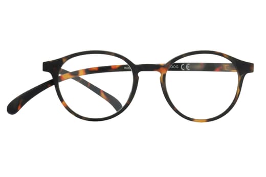Lesebrille Klammeraffe 12 havanna frontal