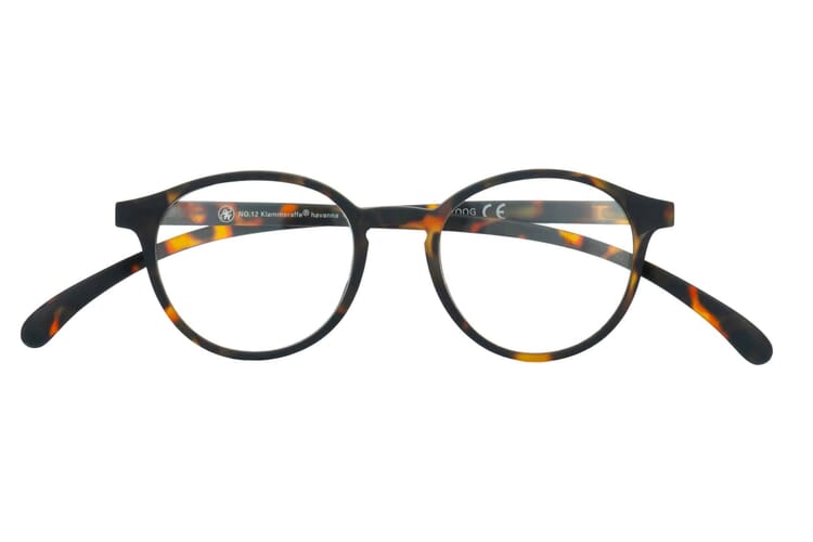Reading glasses Klammeraffe 12 havana closed Reading glasses Klammeraffe 12 havana closed