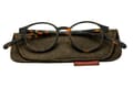 Reading glasses Klammeraffe 12 havana with case Reading glasses Klammeraffe 12 havana with case