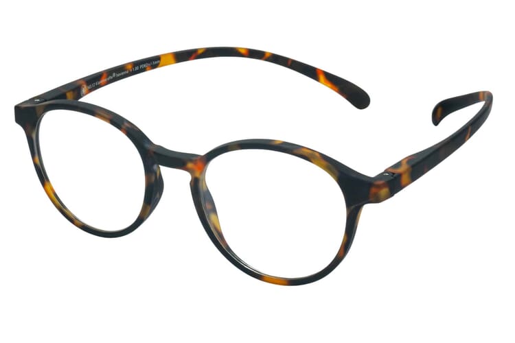 Reading glasses Klammeraffe 12 havana sideways No. 12, Tortoise