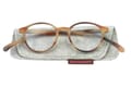 Reading glasses Klammeraffe 12 horn with case Reading glasses Klammeraffe 12 horn with case