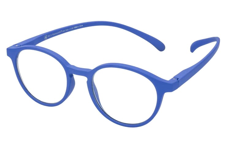 Reading glasses Klammeraffe 12 new blue lateral Reading glasses Klammeraffe 12 new blue lateral