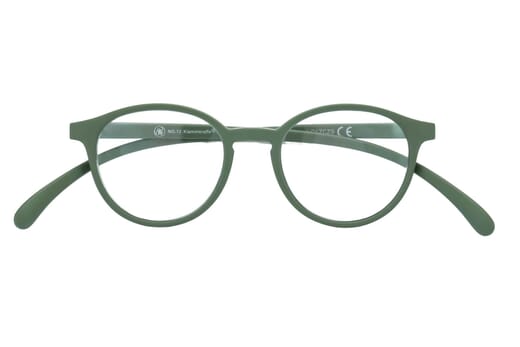 Reading glasses Klammeraffe 12 olive closed