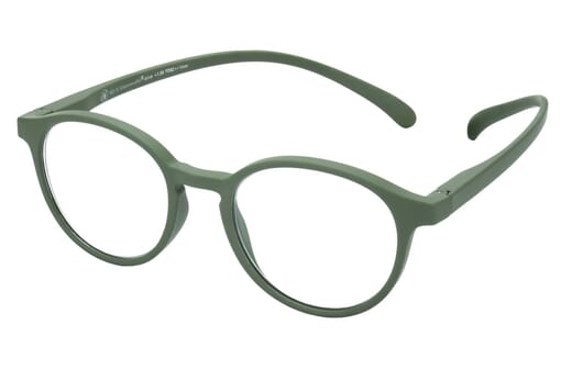Reading glasses Klammeraffe 12 olive sideways