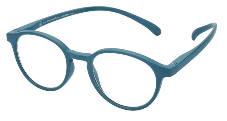 Lesebrille Klammeraffe 12 petrol seitlich Lesebrille Klammeraffe 12 petrol seitlich