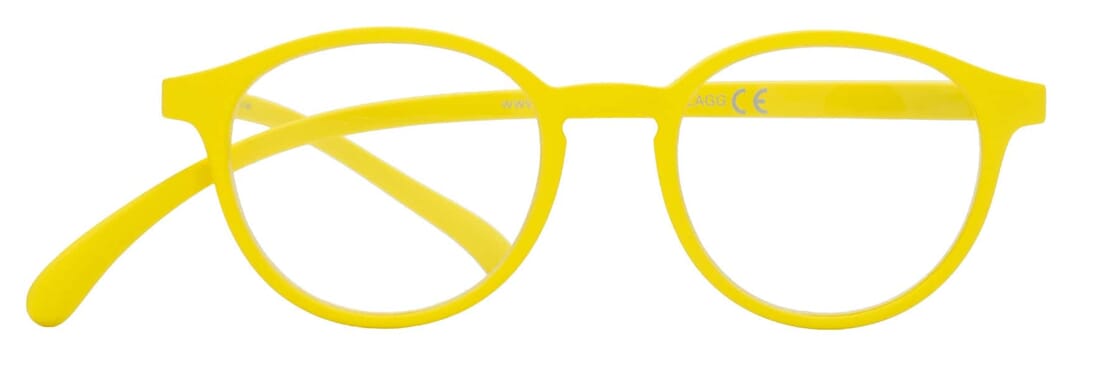 Lesebrille Klammeraffe 12 vibrant yellow frontal Lesebrille Klammeraffe 12 vibrant yellow frontal
