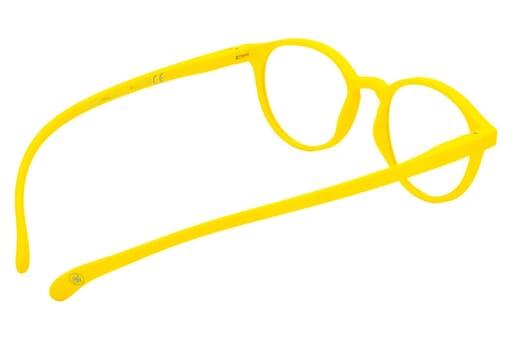 Lesebrille Klammeraffe 12 vibrant yellow innen