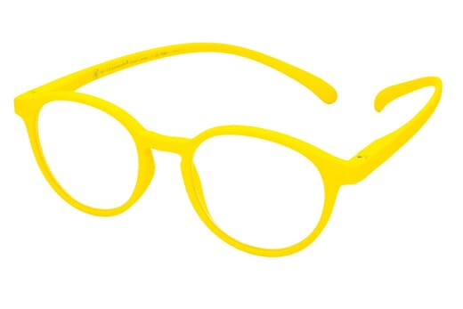 Lesebrille Klammeraffe 12 vibrant yellow seitlich