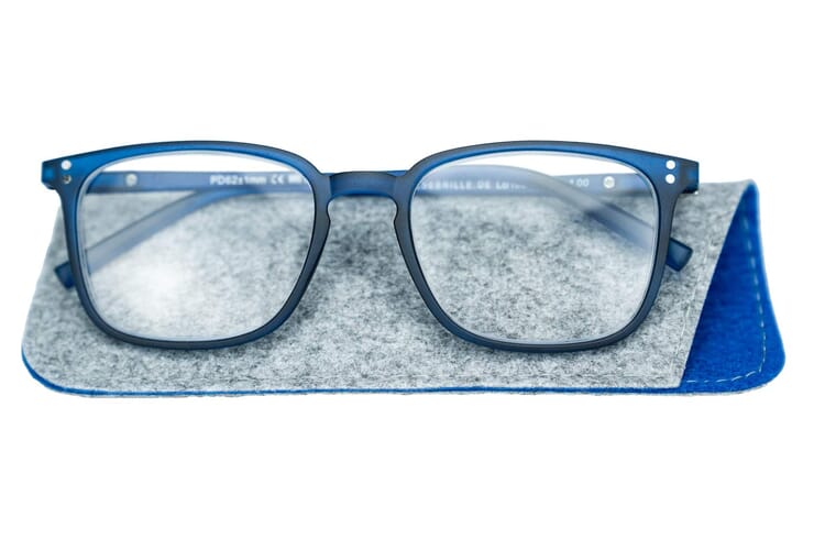 Lesebrille.de Kollektion LB1001 blau mit etui Lesebrille.de Kollektion LB1001 blau mit etui