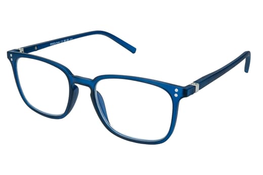 Lesebrille.de Kollektion LB1001 blau seitlich