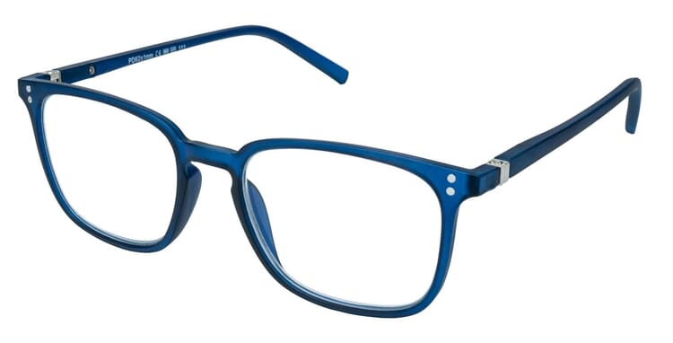 Lesebrille.de Kollektion LB1001 blau seitlich Lesebrille.de Kollektion LB1001 blau seitlich