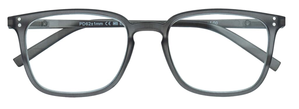 Lesebrille.de Kollektion LB1001 grau geschlossen Lesebrille.de Kollektion LB1001 grau geschlossen