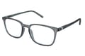 Lesebrille.de Kollektion LB1001 grau seitlich Lesebrille.de Kollektion LB1001 grau seitlich