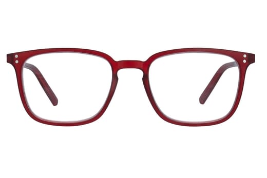 Lesebrille.de Kollektion LB1001 rot frontal
