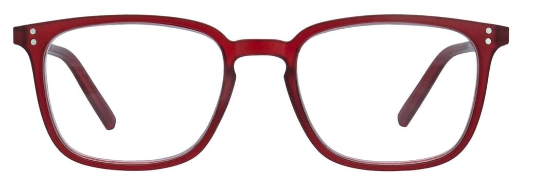 Lesebrille.de Kollektion LB1001 rot frontal Lesebrille.de Kollektion LB1001 rot frontal