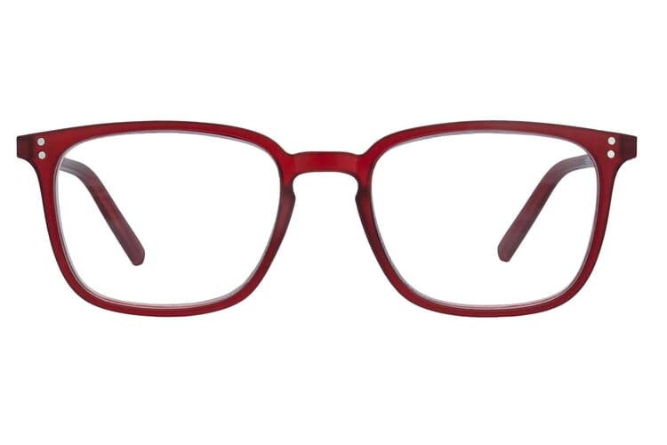 Lesebrille.de Kollektion LB1001 rot frontal Lesebrille.de Kollektion LB1001 rot frontal