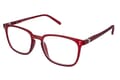 Lesebrille.de Kollektion LB1001 rot seitlich Lesebrille.de Kollektion LB1001 rot seitlich