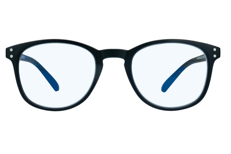 Lesebrille.de Kollektion LB1002 schwarz frontal Lesebrille.de Kollektion LB1002 schwarz frontal