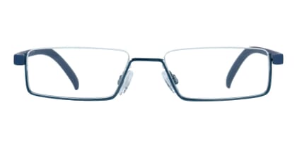 Lesebrille.de Kollektion LB1005 blau frontal Lesebrille.de Kollektion LB1005 blau geschlossen