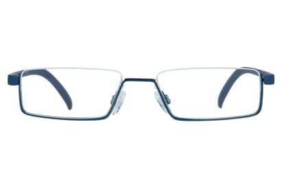Lesebrille.de Kollektion LB1005 blau frontal Lesebrille.de Kollektion LB1005 blau geschlossen