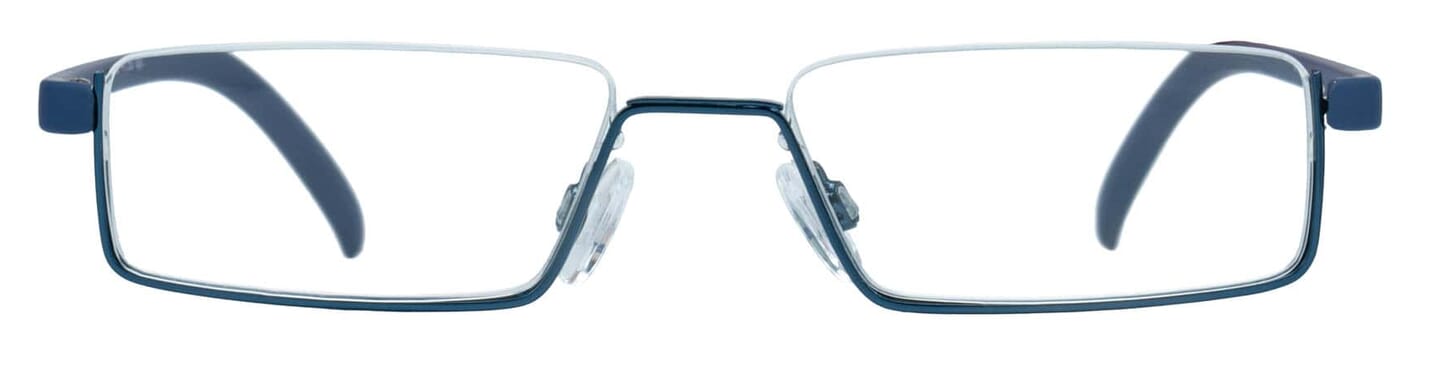 Lesebrille.de Kollektion LB1005 blau frontal Lesebrille.de Kollektion LB1005 blau geschlossen